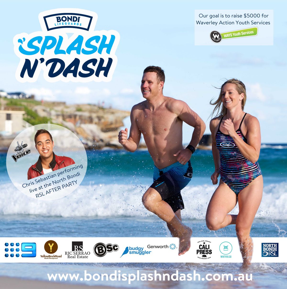 Bondi Beach to host inaugural Splash N’ Dash