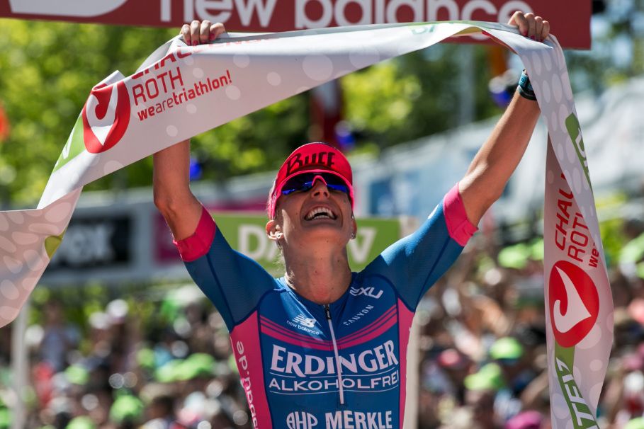 Defending champion, Daniela Bleymehl, a last-minute entry for Challenge Roth
