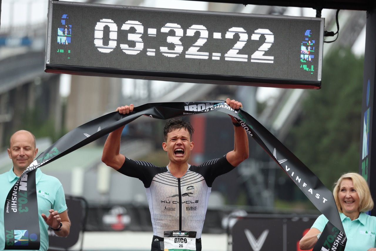 Rico Bogen's Historical Win The 2023 Ironman 70.3 World Championship