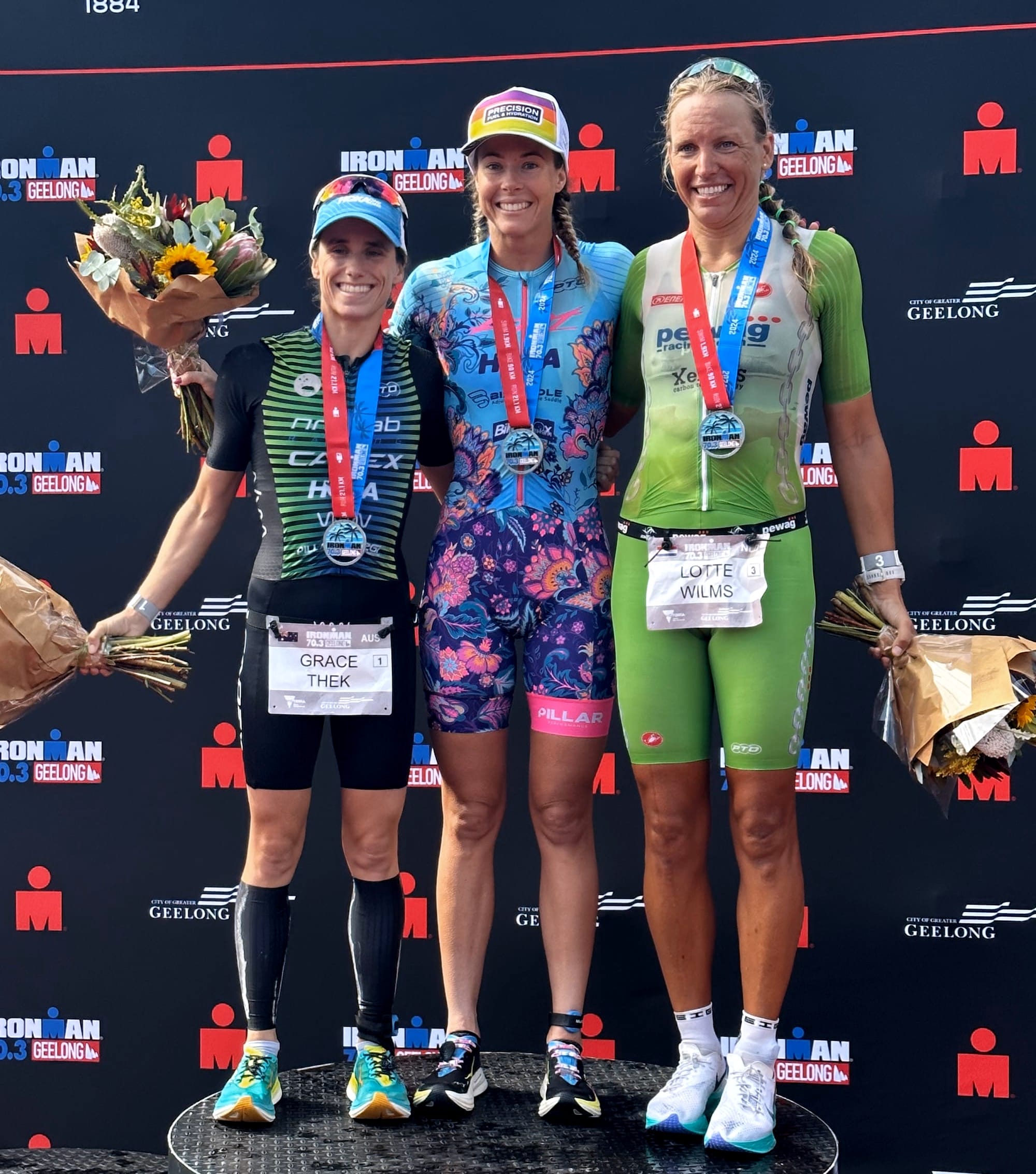 Victories for Osborne & Salthouse at 2024 Ironman 70.3 Geelong