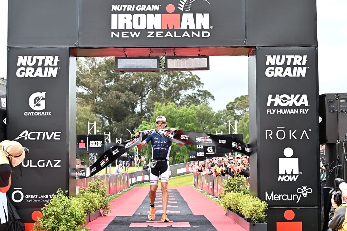Dan Plews and Vanessa Murray Win Age Group Only Ironman New Zealand