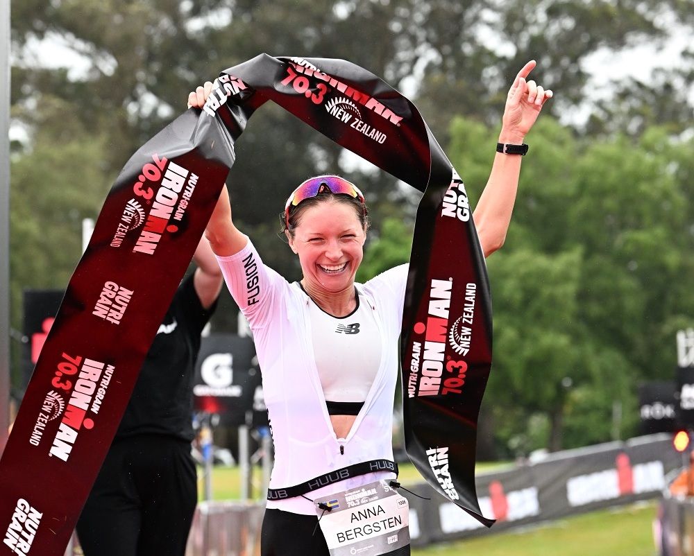 Jack Moody and Anna Bergsten Maiden Wins at Ironman 70.3 New Zealand