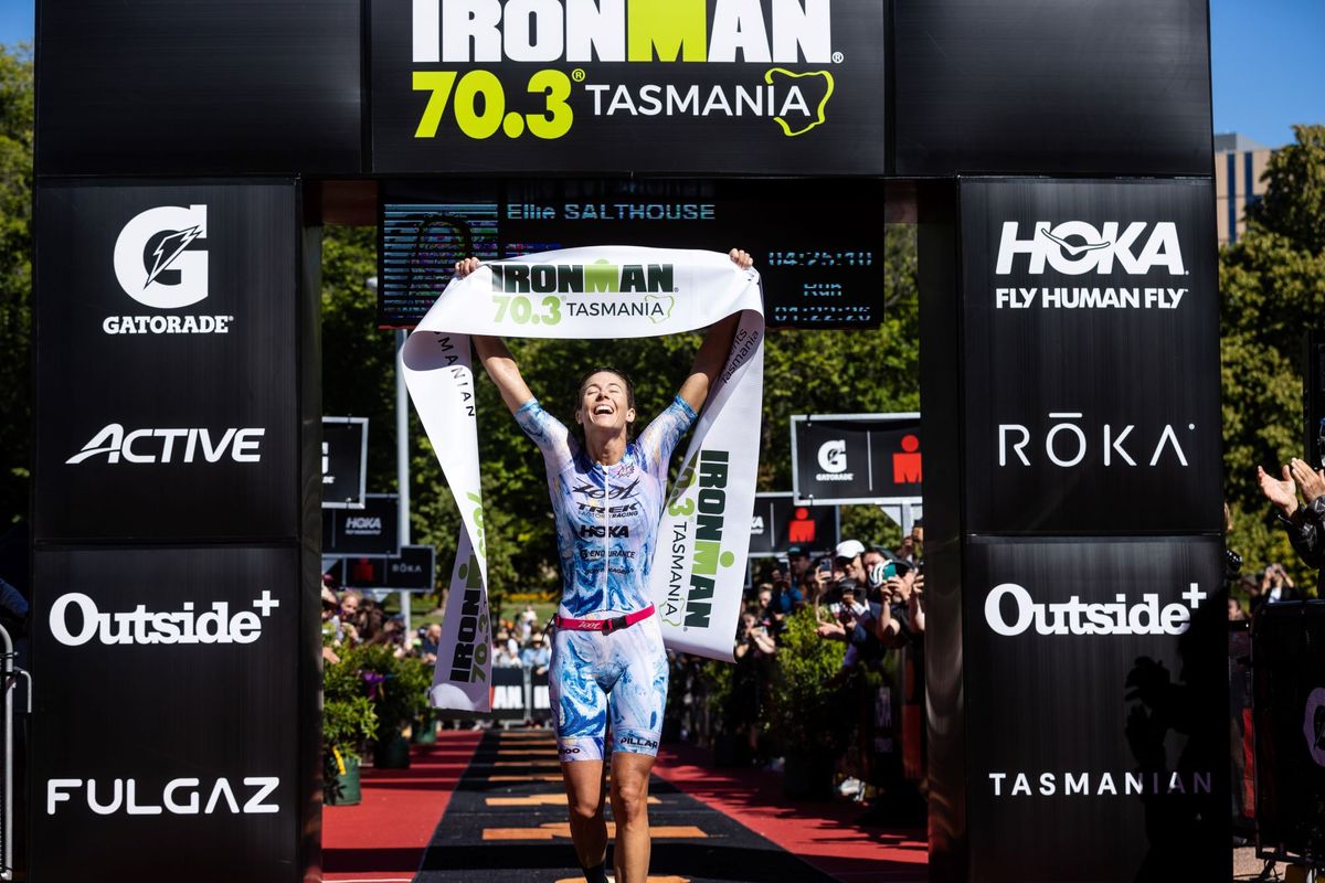Birtwhistle and Salthouse Win Ironman 70.3 Tasmania Titles
