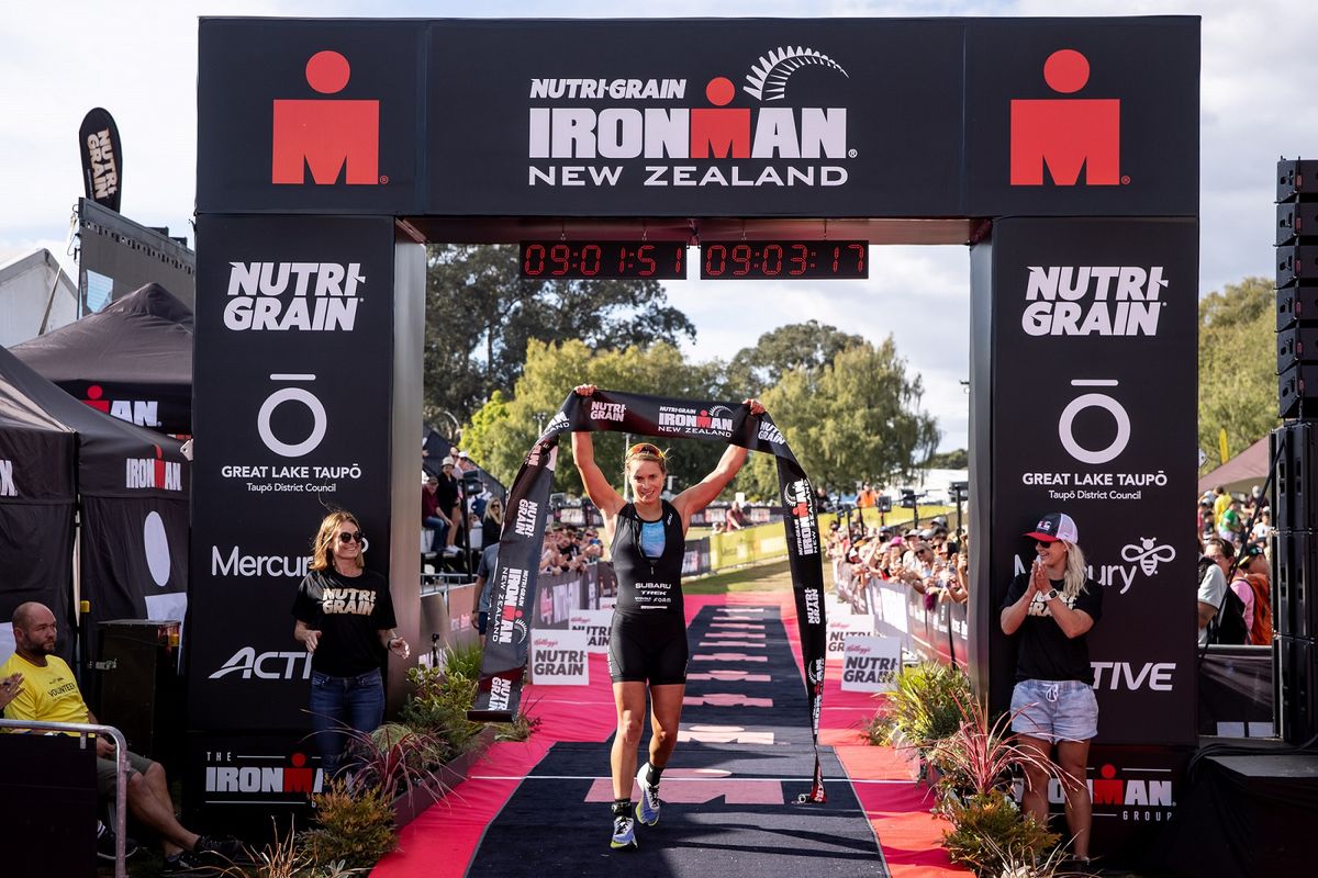 Reigning Champion Hannah Berry Faces Tough International Competition at 2023 Ironman New Zealand