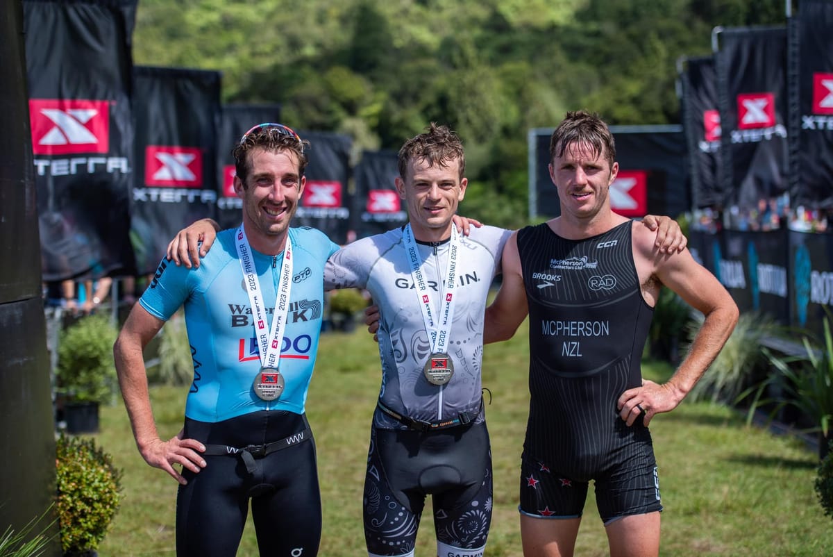 Jack Moody and Maeve Kennedy take home Xterra Rotorua Festival elite titles in New Zealand Post feature image