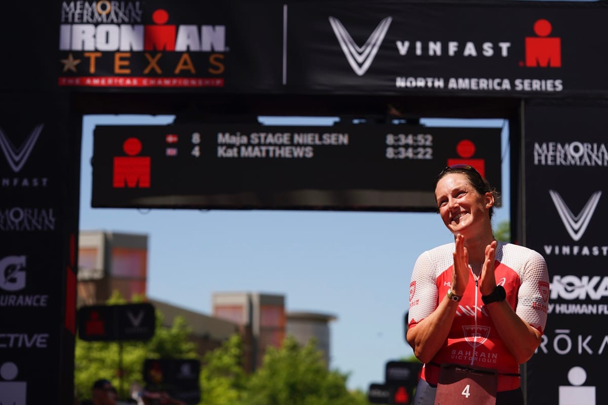 Von Berg and Matthews  Victorious in the Action-Packed 2023 Ironman Texas Post feature image