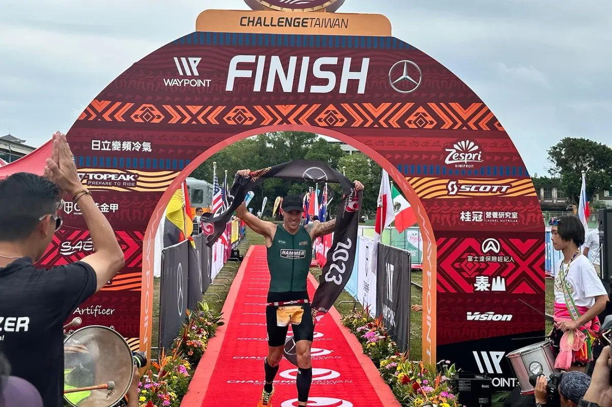 Caleb Noble and Amelia Watkinson triumph at Challenge Taiwan, Asia's largest long-distance triathlon