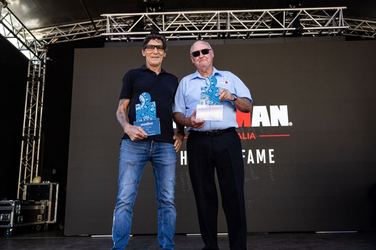 Allan Pitman and Glenda Baggs Join Ironman Australia Hall of Fame
