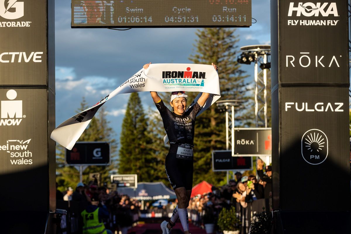 Kylie Simpson Triumphs, Radka Kahlefeldt's Early Lead Overturned at Ironman Australlia
