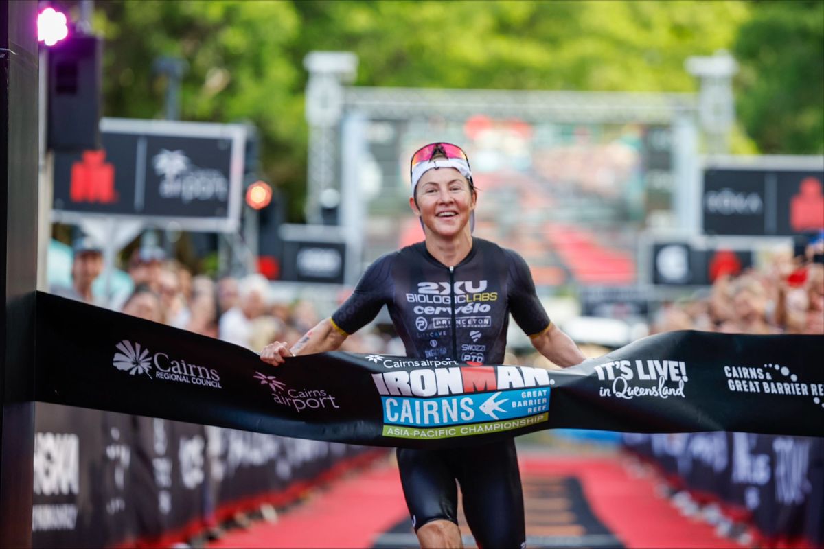 Braden Currie and Kylie Simpson Win at Ironman Asia-Pacific Championship