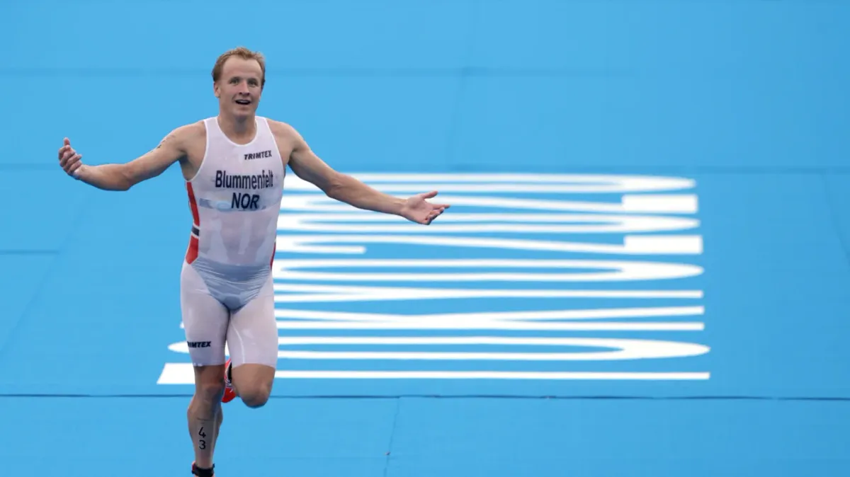 Blummenfelt Sprints to Triathlon Gold in Epic Duel