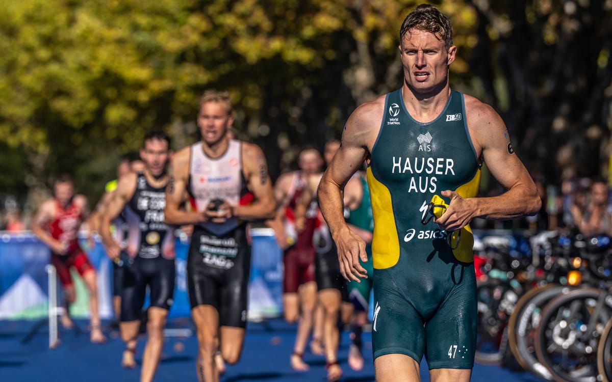 Matt Hauser Clinches Spot for Paris 2024 in Dramatic World Triathlon