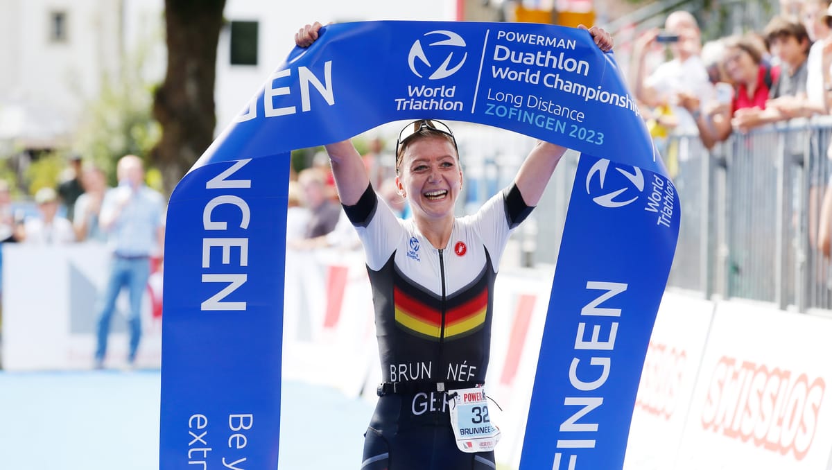 Jörn Hansen and Brunnée Clinch Duathlon World Championship Gold