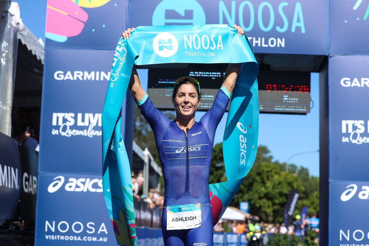 Gentle Eyes Milestone 10th Title at 40th Noosa Triathlon