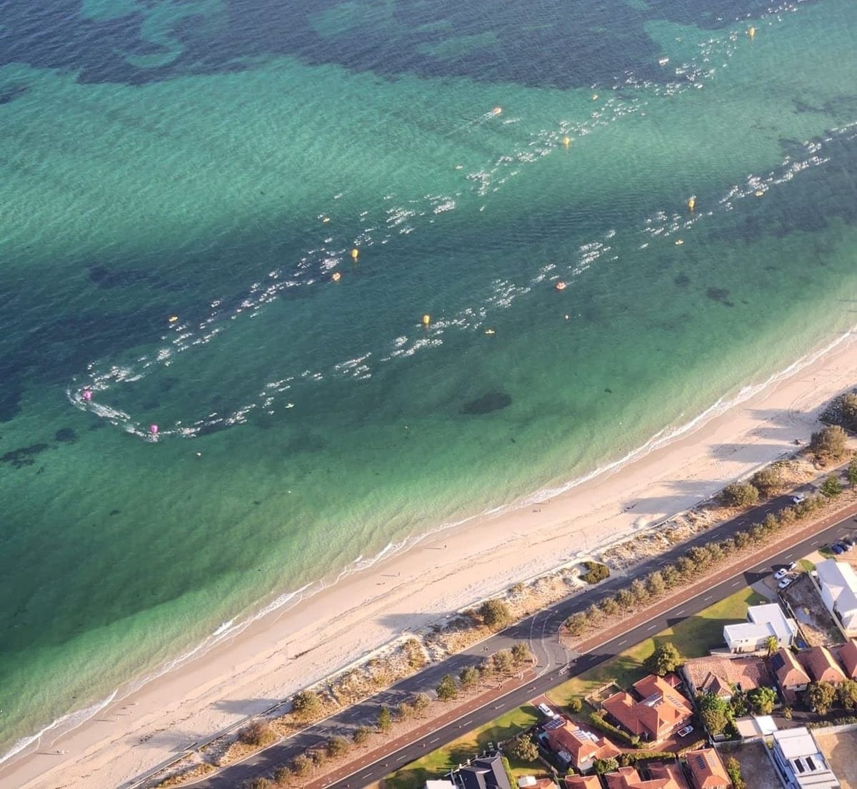 Thrilling Start at Ironman Western Australia: Appleton and Langridge Lead Swim