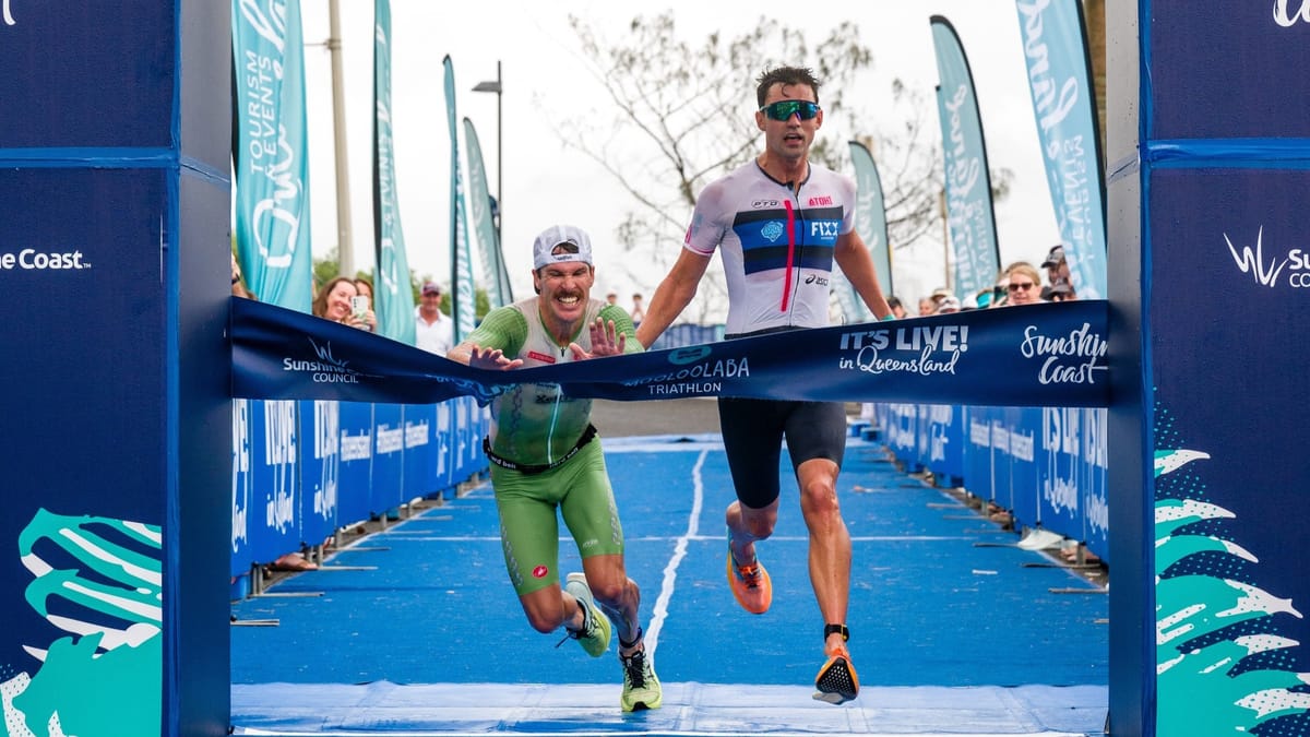 Noble's Nail-Biting Finish and Hill's Dominance Light Up Mooloolaba Triathlon