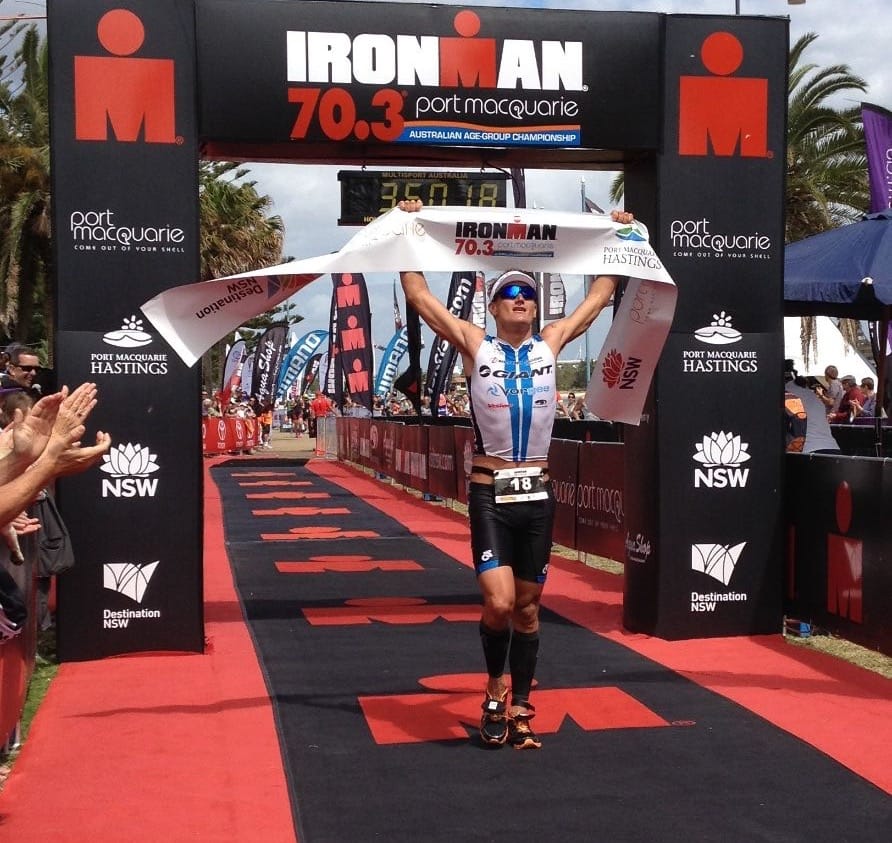 Clayton Fettell wins Ironman 70.3 Port Macquarie Post feature image