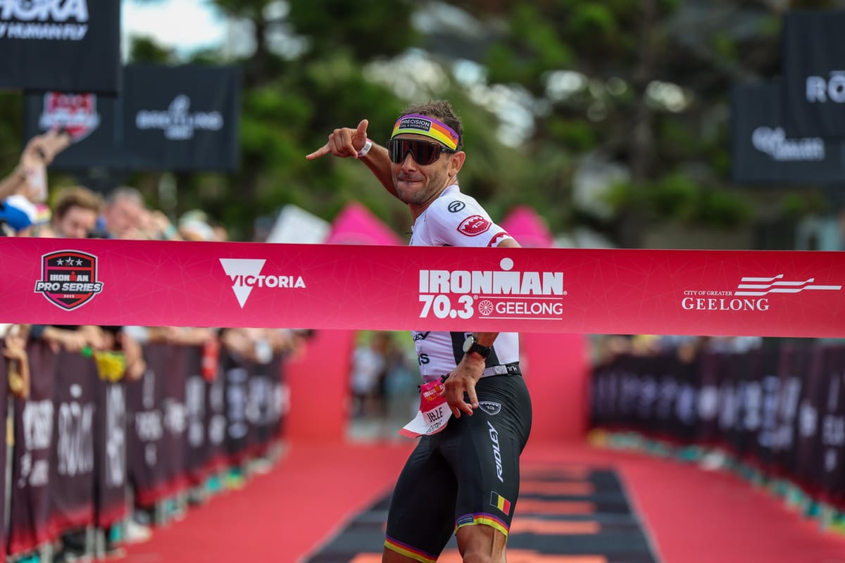 World Champion Geens and Home Favourite Van Coevorden Triumph at Ironman 70.3 Geelong