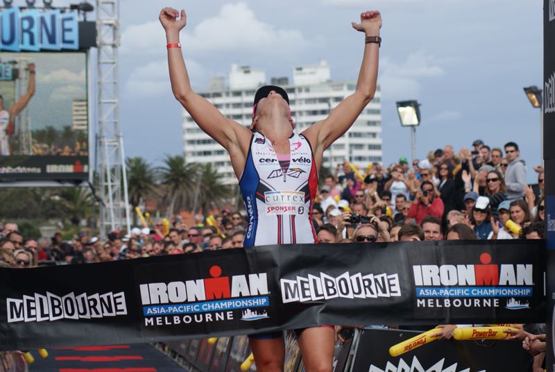 Caroline Steffen wins Ironman Asia Pacific Championship Melbourne