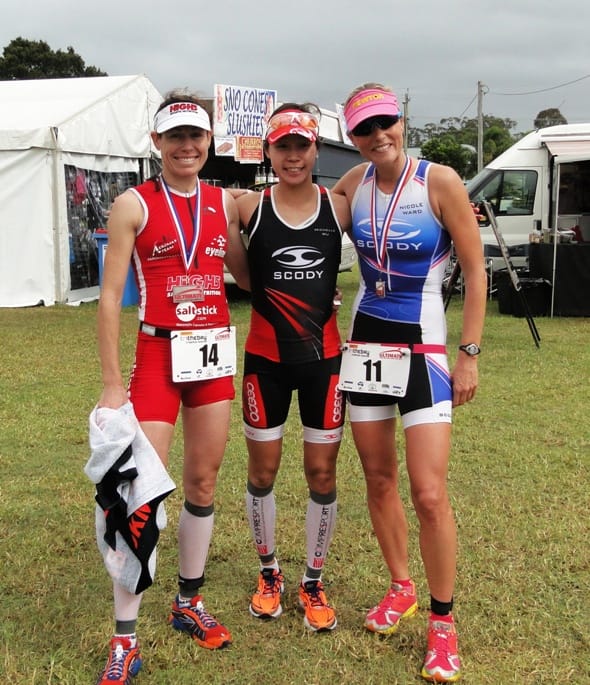 Sam Appleton and Michelle Wu win Batemans Bay Ultimate Triathlon