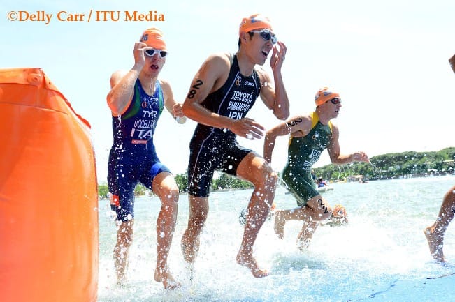 Brendan Sexton Leads the Australian Men in Madrid ITU Triathlon