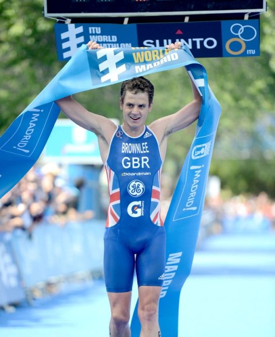 Jonathan Brownlee with another Dominant Display to win ITU Word Triathlon Series in Madrid