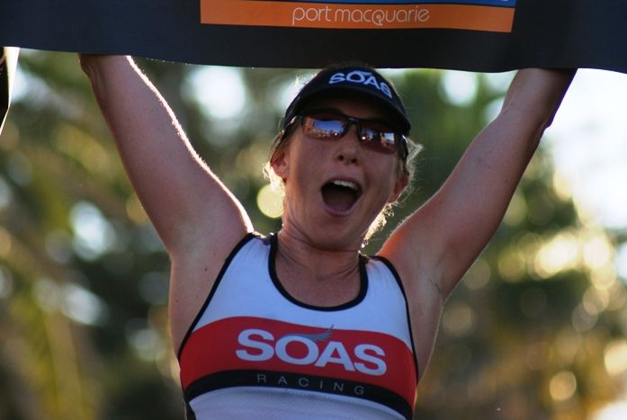 Michelle Mitchell takes the Women’s Title at Ironman Australia 2012