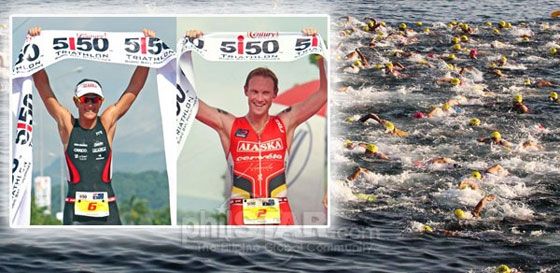 David Dellow and Belinda Granger win inaugural Subic Bay 5150, Philippines