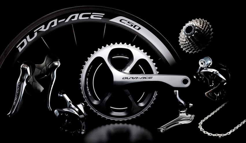 Shimano Dura-Ace 9000 Series Components, Pedals and Wheels for Road Riding and Racing