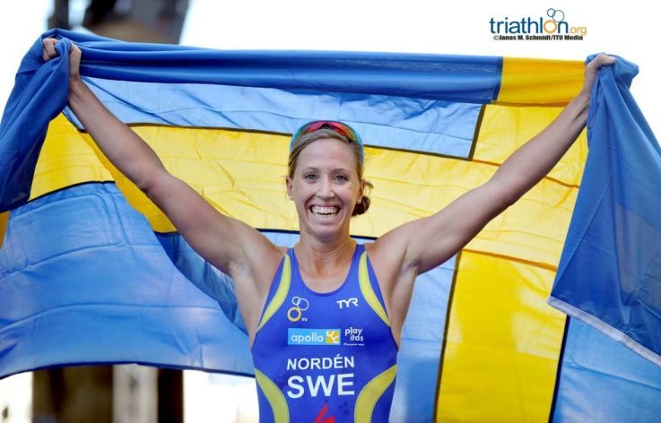 Lisa Norden Secures Home Win at ITU World Triathlon Series Stockholm