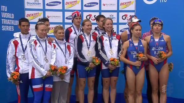 Great Britain win back to back ITU Triathlon Mixed Relay World Championships