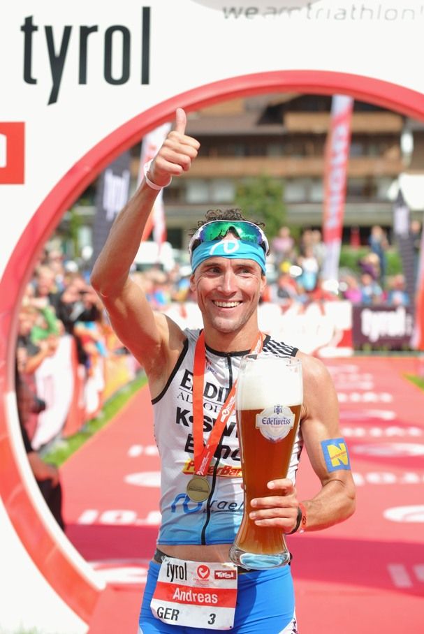 Victory and new course record for Andreas Raelert and Gina Crawford at the 3rd Challenge Walchsee-Kaiserwinkl