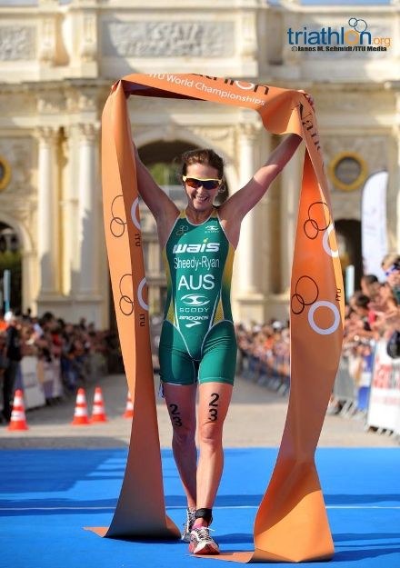 Australia’s Felicity Sheedy-Ryan wins Gold at 2012 ITU Duathlon World Championships in Nancy, France