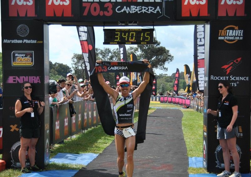 Tim Reed Retains Ironman 70.3 Canberra Title