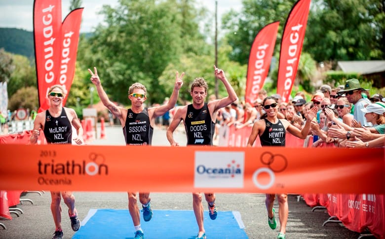 New Zealand dominates Mixed Relay Triathlon at Kinloch, New Zealand