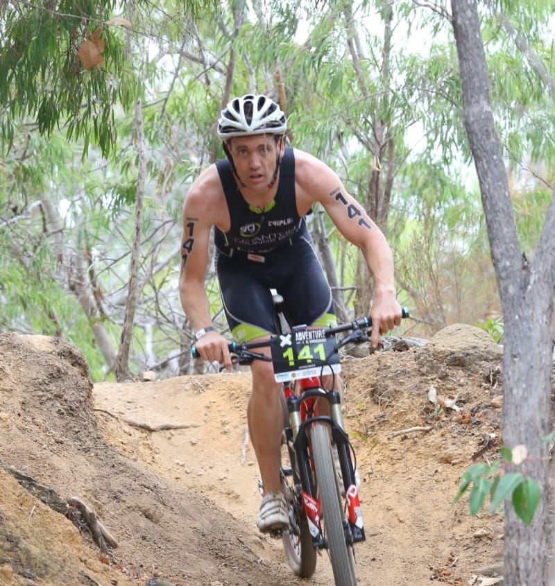 Sean O’Neill and Janine Barrow win inaugural Dunsborough X-Adventure Long Course off-road triathlon