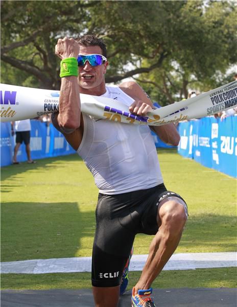Terenzo Bozzone bounces back with race record win in Ironman 70.3 Florida