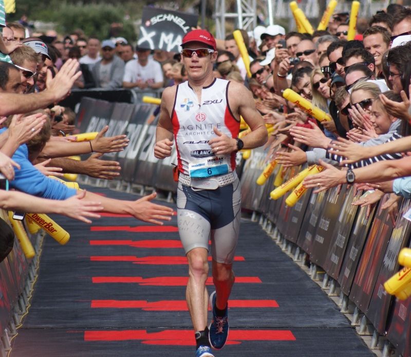 Chris McCormack and Cameron Brown the targets at IRONMAN Cairns