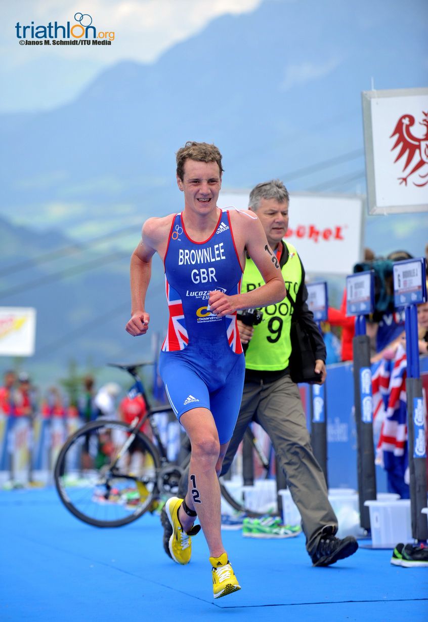 Alistair Brownlee conquers the climb in crushing style at ITU World Triathlon Series Kitzbuehel