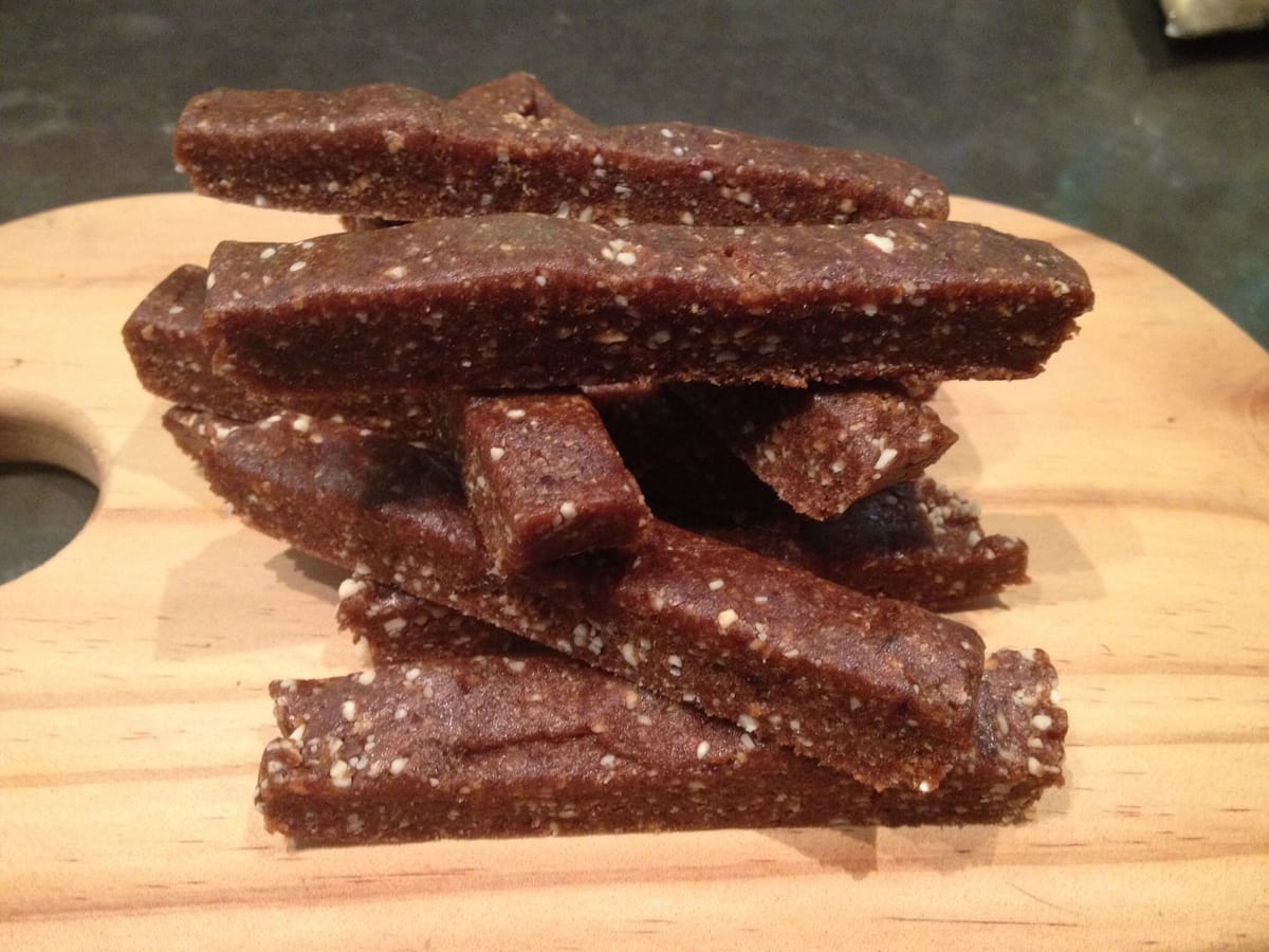 Ginger Ninja Bars – Gluten, dairy, sugar free and paleo!