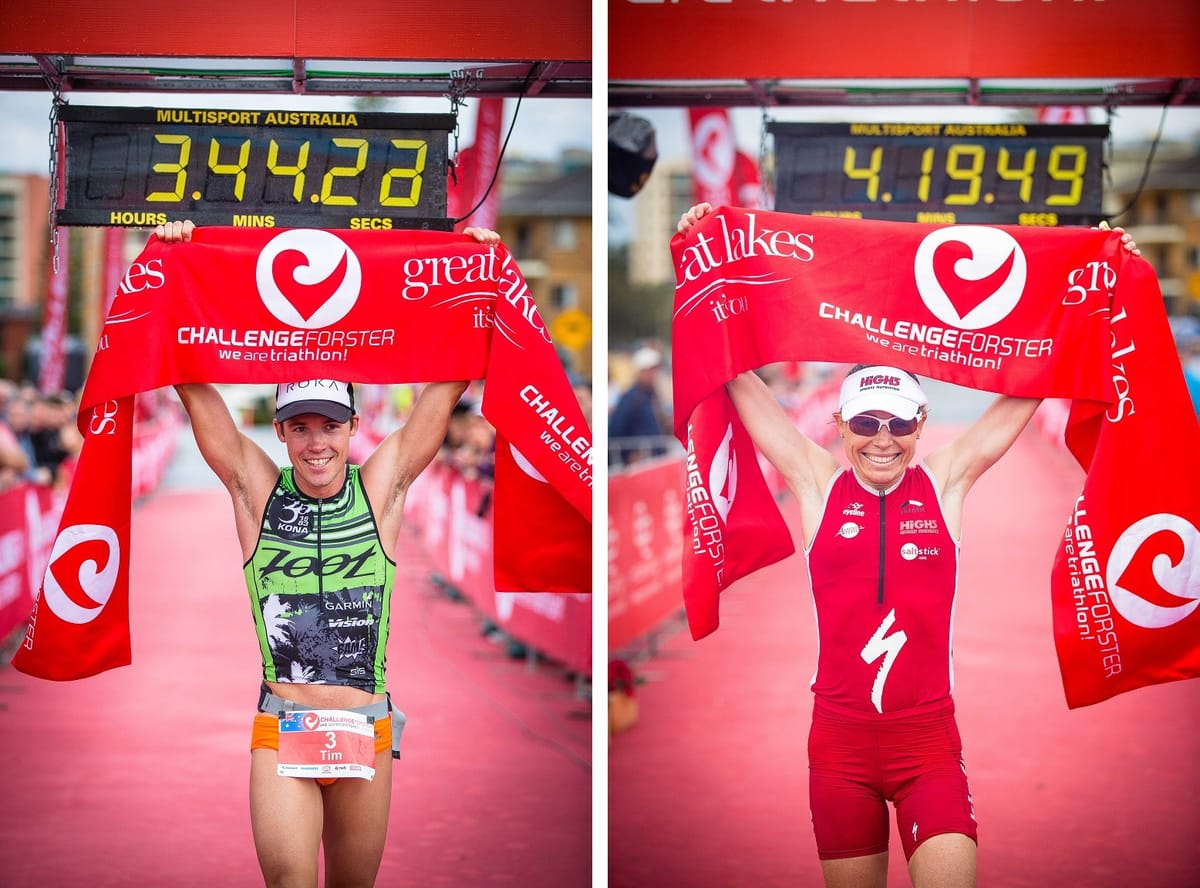 Tim Reed and Rebecca Hoschke win inaugural Challenge Forster titles