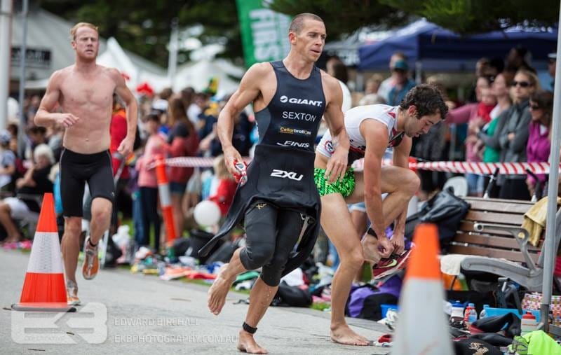 Australian Olympic Triathletes racing XTERRA Asia Pacific Championship