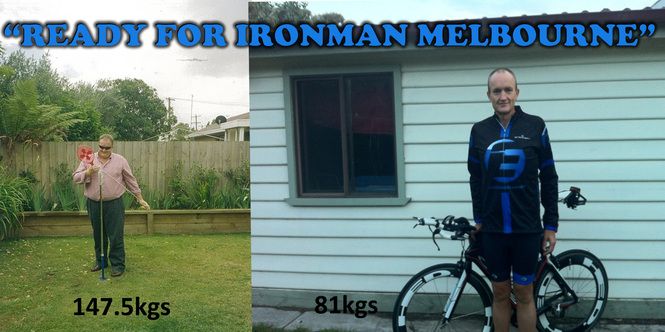 From 147kgs to 83kgs and Ironman Melbourne for a second time