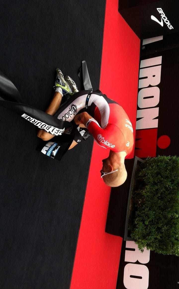 Uplace-BMC Pro Triathlon Team Member Dirk Bockel wins Ironman Melbourne