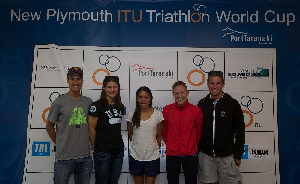 A very strong ITU World Cup field racing at New Plymouth this weekend