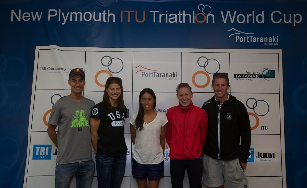 A very strong ITU World Cup field racing at New Plymouth this weekend