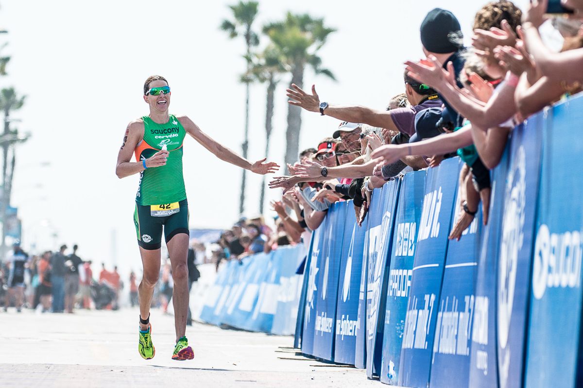 Heather Wurtele runs to victory and new race record in Oceanside