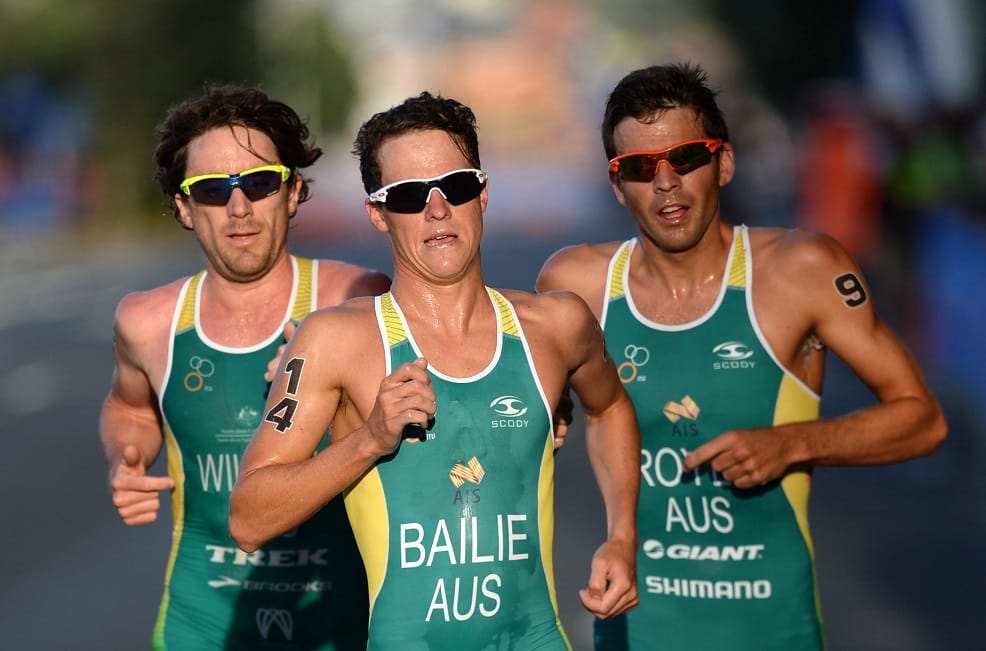 Australian Triathletes line up in London and Pontevedra