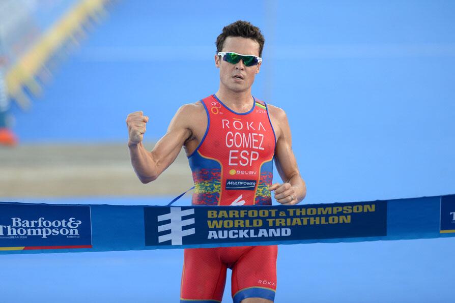 Javier Gomez makes it three from three at season opening Auckland WTS