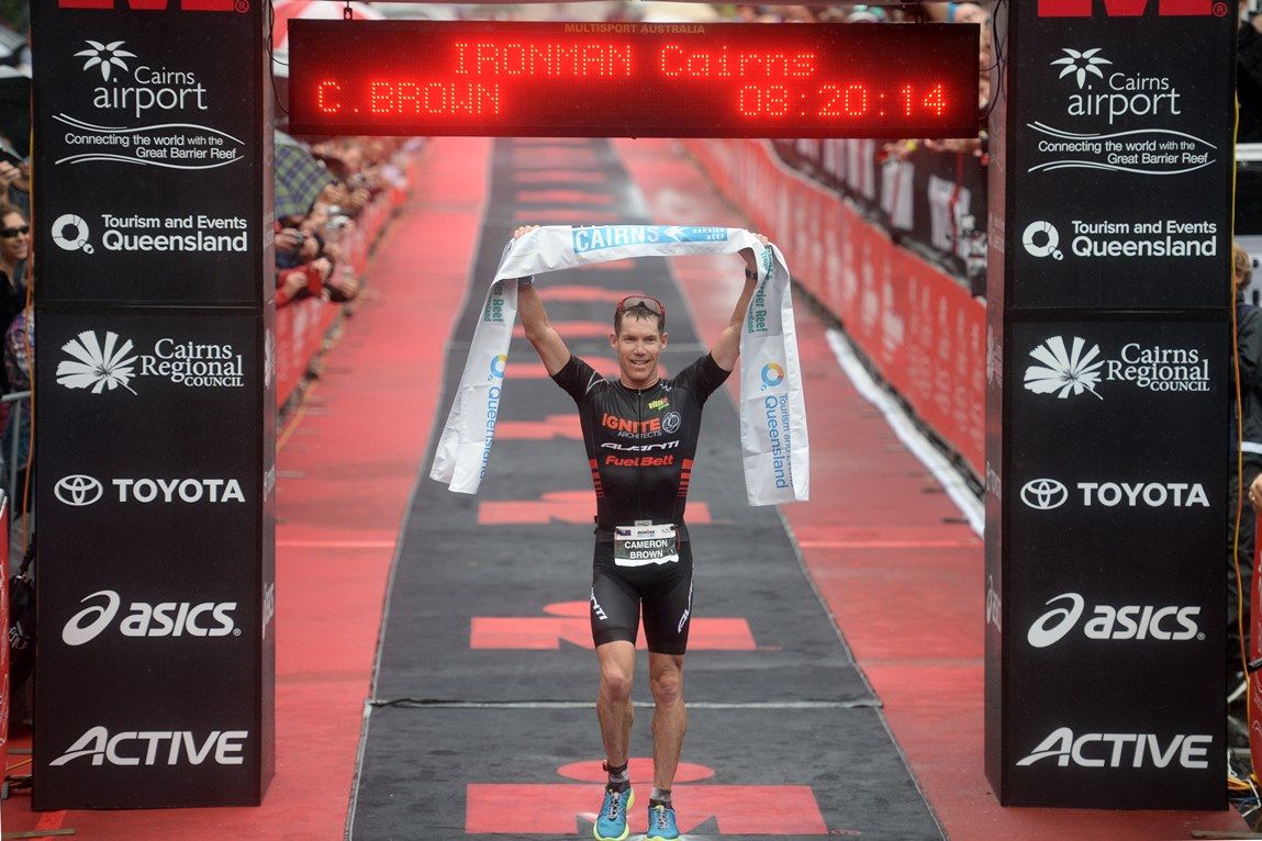 Cameron Brown on the hunt for another victory at Ironman Cairns